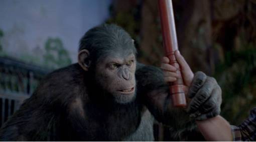 Andy Serkis in Rise of the Planet of the Apes