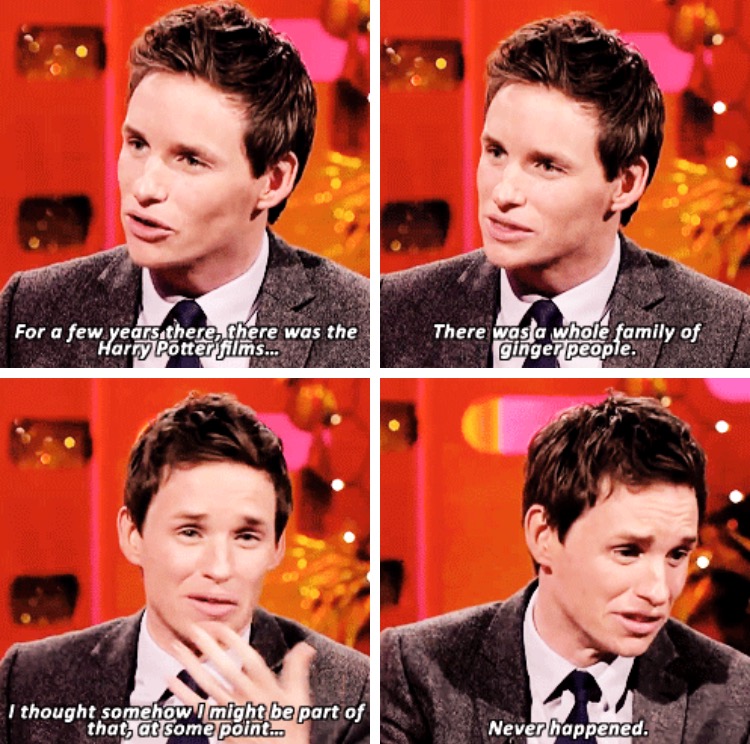 Redmayne on HP