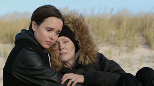 Ellen Page and Julianne Moore in Freeheld