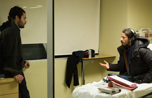 Josh Mond directing James White